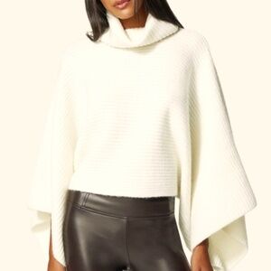 Bebe OVERSIZED MOCK NECK SWEATER Size-M